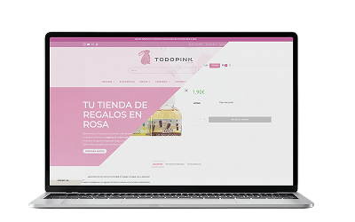 Rediseño web Todopink